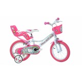 DINO BIKES Bicicleta copii 14&#039;&#039; Hello Kitty