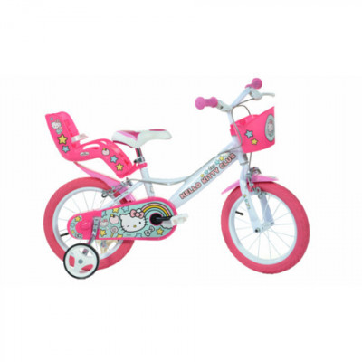 DINO BIKES Bicicleta copii 14&amp;#039;&amp;#039; Hello Kitty foto