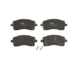 Set placute frana Trw GDB3217, parte montare : punte fata