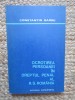 Ocrotirea persoanei in dreptul penal al R.S.Romania de Constantin Barbu