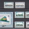 1979 LP 1000 LP 1001 EXPOZITIA INTERNATION.TRANSPORTURI HAMBURG SERIE+COLITA MNH