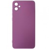 Husa tip capac spate silicon TPU Matte mov pentru Samsung Galaxy A05