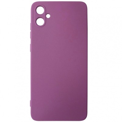 Husa tip capac spate silicon TPU Matte mov pentru Samsung Galaxy A05 foto