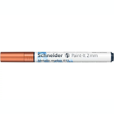 Marker metalic Schneider Paint-It 011 2 mm Bronz Metalizat foto