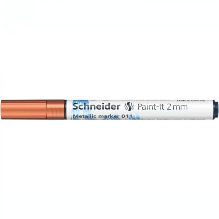 Marker metalic Schneider Paint-It 011 2 mm Bronz Metalizat