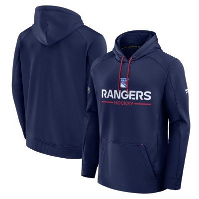 New York Rangers hanorac de bărbați cu glugă Authentic Pro Rink Poly Fleece POH - M foto