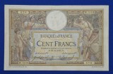 Bancnota Franța 100 franci 1915 Luc Merson VF, 100 francs 1915