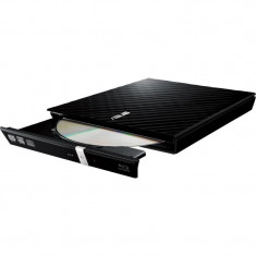 Unitate optica asus dvd+/-rw 8x sdrw-08d2s-u lite/black/asus extern usb 2.0 foto