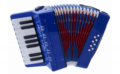 Acordeon real pentru copiii,se poate canta ca la unul adevarat,instrument waw!!! foto