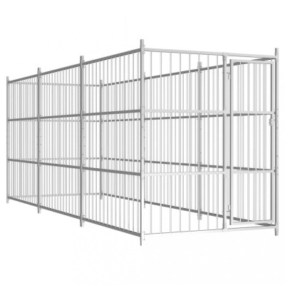 vidaXL Padoc pentru c&amp;acirc;ini de exterior, 450x150x185 cm foto