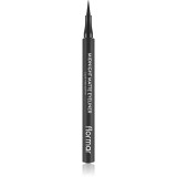 Flormar Midnight Matte Eyeliner eyeliner &icirc;n fix cu efect matifiant culoare 01 Black 1,2 ml
