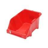 Cutie de depozitare din plastic rosie 165x105x75 mm pentru organizare