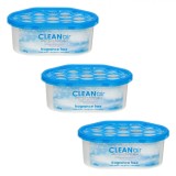 Set Dezumidificator Pasiv CLEANair, Fragrance Free, Capacitate 100g, 3 Bucăți, Oem