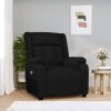 VidaXL Fotoliu rabatabil electric, negru, material textil 3143569