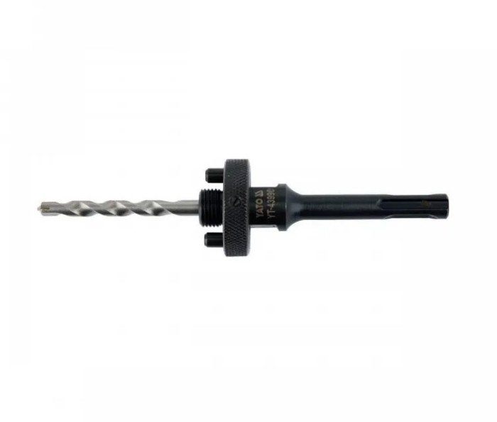 YATO Adaptor carota multimaterial, 95-165 mm, tija SDS-Plus, burghiu centrare inclus