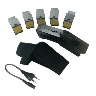 Pistol taser cu electrosoc, 5 rezerve foto