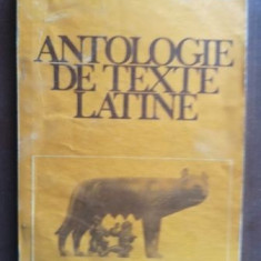 Antologie de texte latine- C. Dragulescu