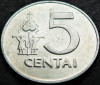 Moneda 5 CENTAI - LITUANIA , anul 1991 * cod 230, Europa