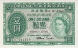 Bancnota Hong Kong 1 Dolar 1958 - P324Ab UNC- ( vezi descriere )