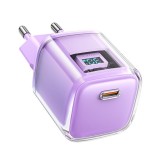 Incarcator pentru Priza, GaN, Type-C, PD30W, Fast Charging - Acefast (A53) - Purple