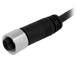Mufă M12 3 PIN Mamă DeviceNet CANopen 1m IP68 IP69K