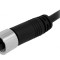 Mufă M12 3 PIN Mamă DeviceNet CANopen 1m IP68 IP69K