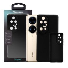 Husa Huawei telefon P 50 Pro, negru, tip back cover, material flexibil TPU, &quot;SPPC-HU-P-50P-TPU&quot;