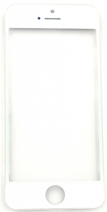 Geam cu Rama + OCA iPhone 5 WHITE