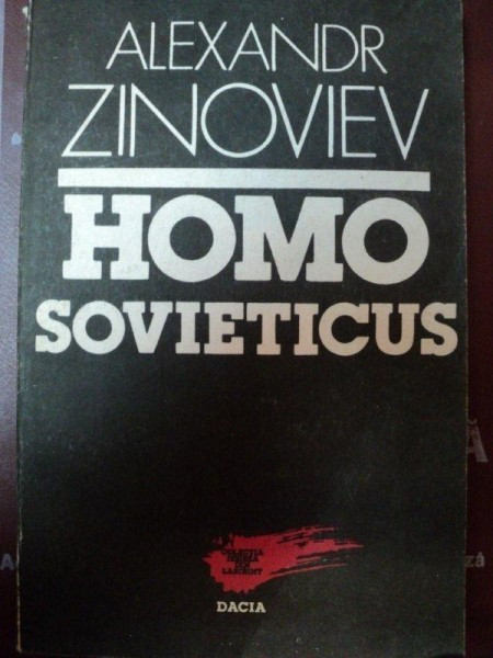 HOMO SOVIETICUS de ALEXANDER ZINOVIEV,1991