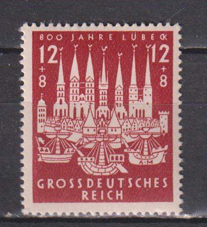 GERMANIA DEUTSCHES REICH 1943 MI. 862 MNH