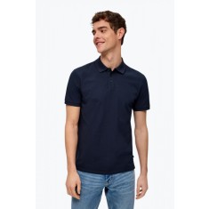 Tricou polo barbati Regular fit bleumarin inchis, S