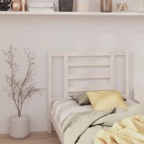vidaXL Tăblie de pat, alb, 96x4x100 cm, lemn masiv de pin