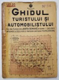 GHIDUL TURISTULUI SI AUTOMOBILISTULUI , HARTA ROMANIEI , CAROUL 34 - ORAVITA de M.D. MOLDOVEANU , 1936