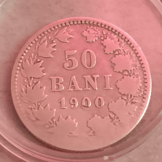 M1 C10 - Moneda foarte veche 151 - Romania - 50 bani 1900