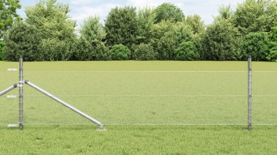 Gard Hexagonal vidaXL 0.4x100 m Oțel Galvanizat foto