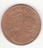 Brazilia 25 centavos 2008 -Deodoro da Fonseca, America Centrala si de Sud