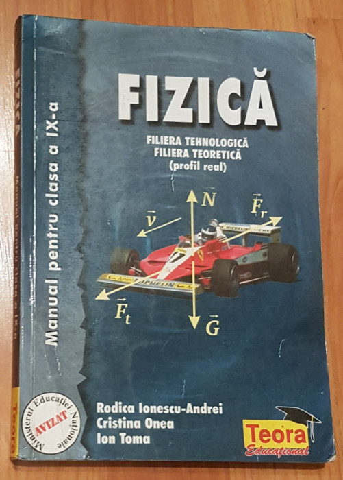 Manual Fizica clasa IX de Rodica Ionescu-Andrei