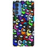 Husa compatibila cu Motorola Edge 20 Lite model Among Us, Silicon, TPU, Viceversa, Transparent, Carcasa