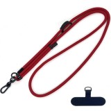 Snur pentru Telefon - Techsuit Rope Crossbody Strap (RCS1-33) - Red Velvet