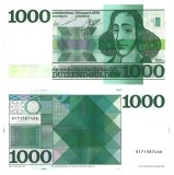 Bancnota Olanda 1000 Gulden 1972 P-94 UNC Necirculata - Colectie
