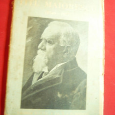 I.Petrovici - Titu Maiorescu (1840-1917) BPT 1537-1538 Ed.Socec ,131 pag ,suprac