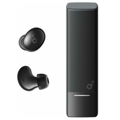 Casti Bluetooth Noise Cancelling cu microfon Anker A30i, negru foto