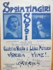 Partitura Teatru Revista Carabus Tanase - Vorba vine - Constantin Tanase - 33x23cm - Partituri muzica