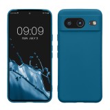 Husa Kwmobile pentru Google Pixel 8, Albastru, Silicon, KWM0000208L013C, Carcasa