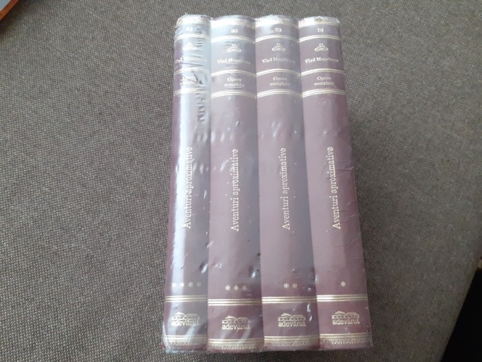 Aventuri aproximative (4 volume) &ndash; Vlad Musatescu (editie Adevarul de lux)
