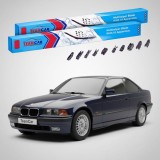 Cumpara ieftin Ștergătoare BMW Seria 3 Coupe (E36) 1992-1999 | Set Față Flat Premium &ndash; TeamCar&reg;