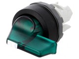 Comutator Rotativ Verde 22mm IP66 2 Poziții