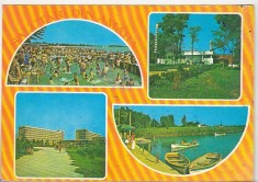bnk cp Amara - Vedere - circulata - marca fixa