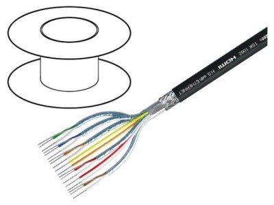 Cablu AV HDMI Negru foto