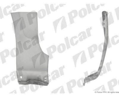 Segment aripa fata FORD FOCUS II (DA_), 11.2004-12.2010, partea dreapta, spre spate; inferior, foto